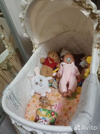 Детская люлька колыбель бу