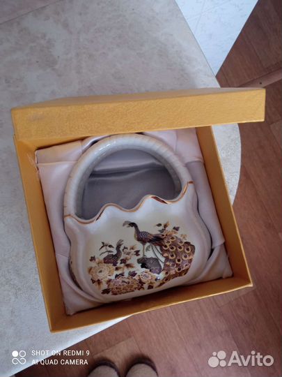 Ваза конфетница фарфор