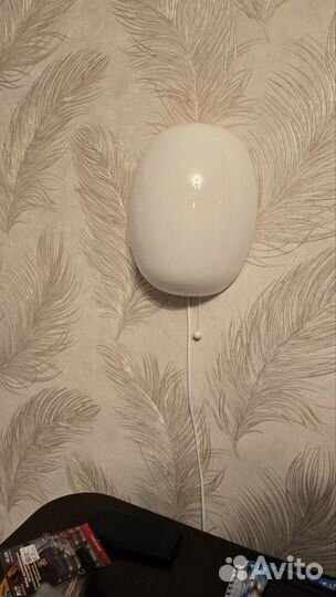 Бра IKEA kallbliхт калльбликст Е27, стекло, белый