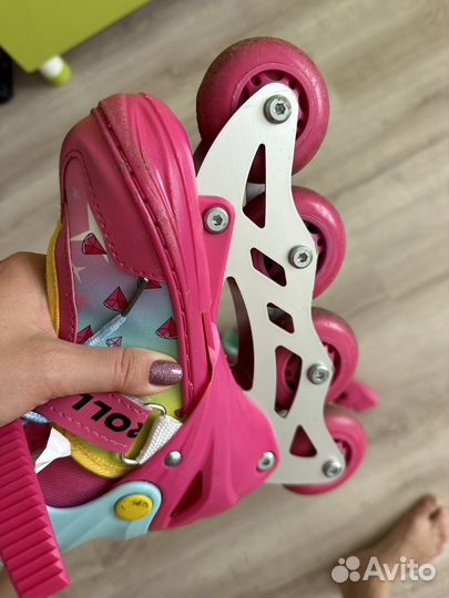 Роликовые коньки раздвижные 30-33