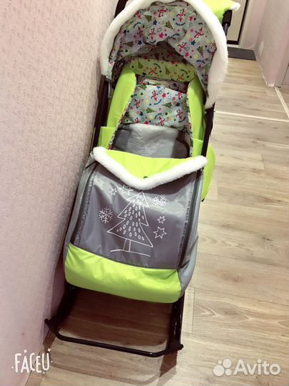 Санки коляска