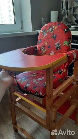 Детский стул для кормления (+стол)