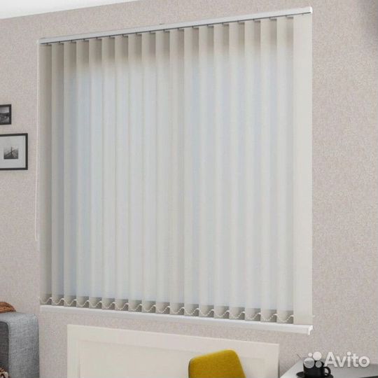 Вертикальные жалюзи тканевые пластиковые