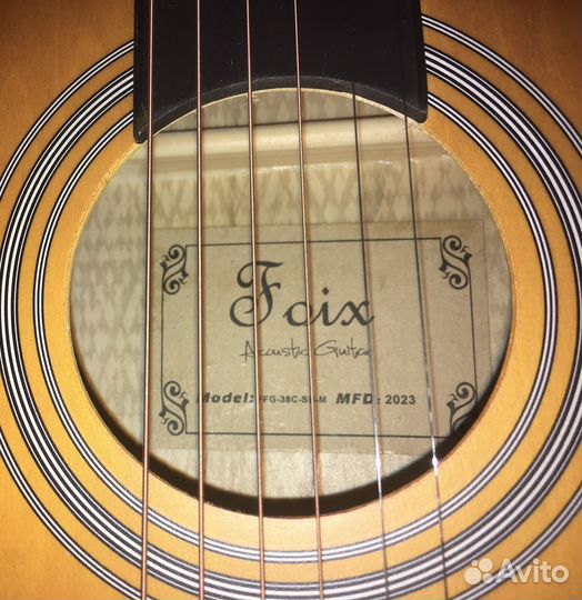 Акустическая гитара 6 струн