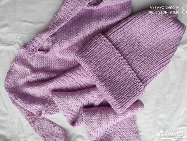 Комплект шапка шарф- косынка