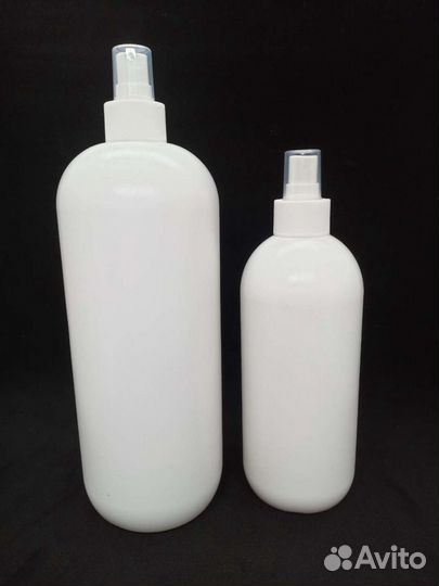 Пнд hdpe флаконы на 500 и 1000мл