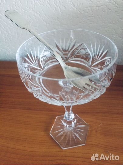 Креманки хрустальные Bohemia. Бабушкин хрусталь