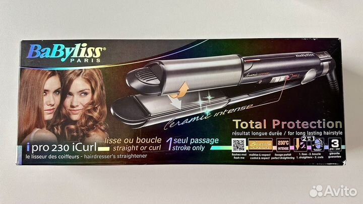 Утюжок для волос babyliss pro