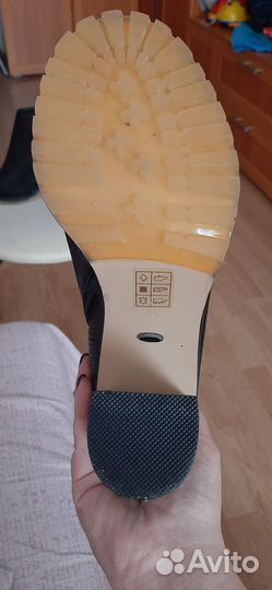 Ботильоны женские 38 размер натуральная кожа