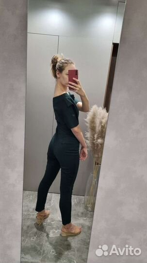 Комбинезон женский зеленый S