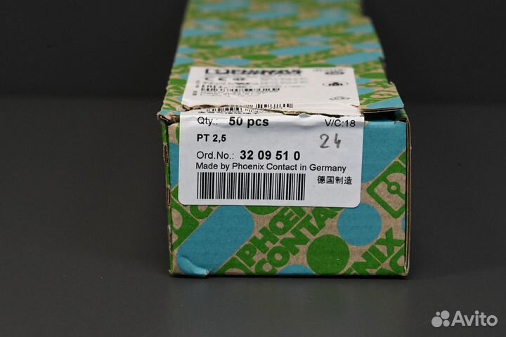Phoenix contact 3209510 PT 2.5 новое, 750 шт