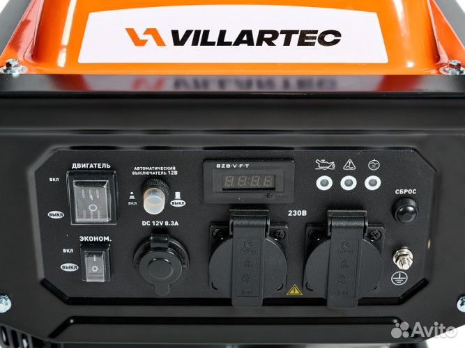 Генератор бензиновый villartec GI358 инверторный И-0003727