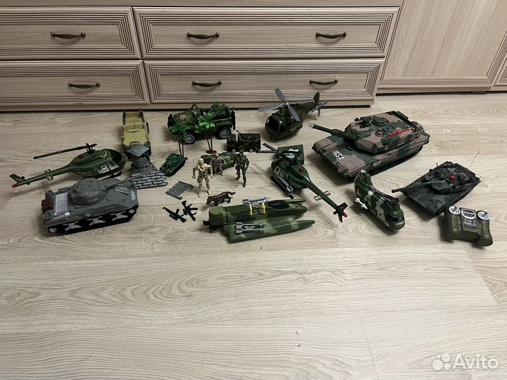 Военный игровой набор танк