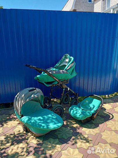 Коляска 3 в 1 польская Mondo