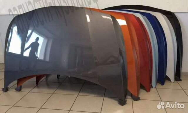 Капот в цвет hyundai solaris хендай солярис 1 2