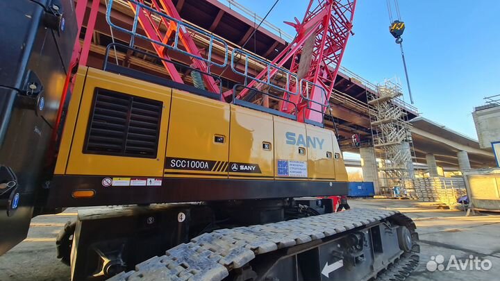 Гусеничный кран Sany SCC1000A, 2023