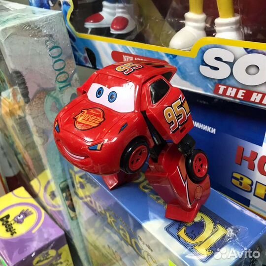 Игрушка Молния Макуин машинка трансформер