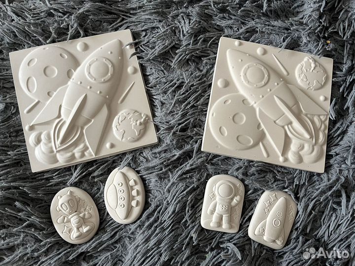 Набор 3Д раскрасок для детского творчества