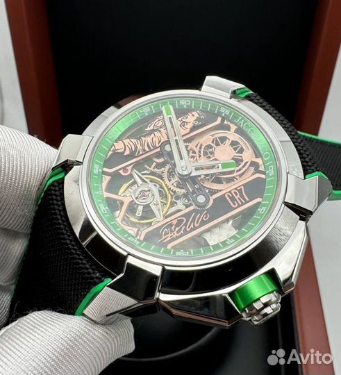 Очень красивые мужские часы Jacob co Cr7