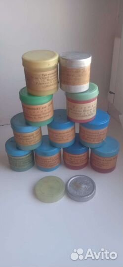 Баночки для диафильмов пустые