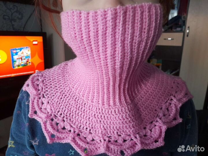 Манишка детская ручная работа