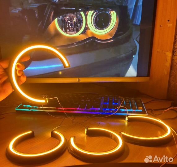 Ангельские глазки BMW