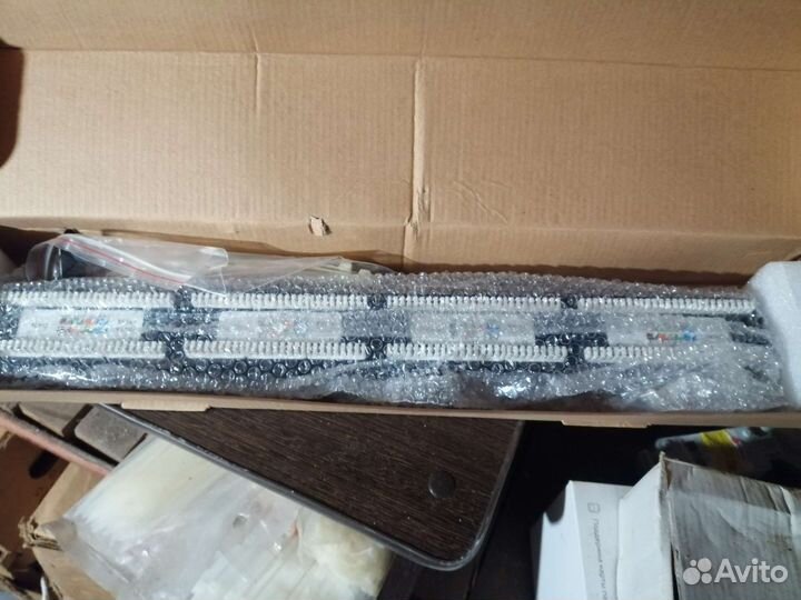 Патч панель 24 Maxys с задним органайзером