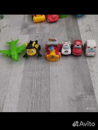 Машинки и паровоз пакетом