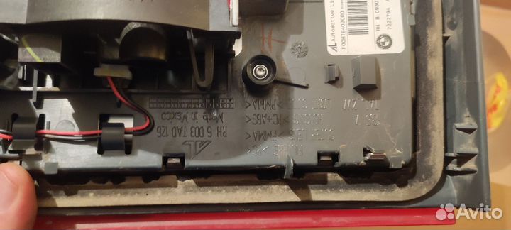 Фара задняя правая BMW X5