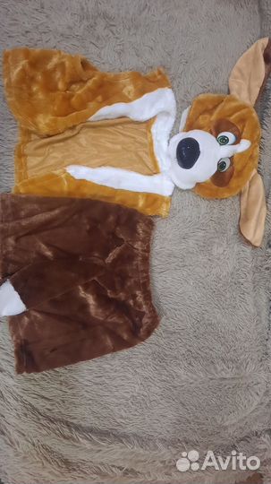 Новогодний костюм собака