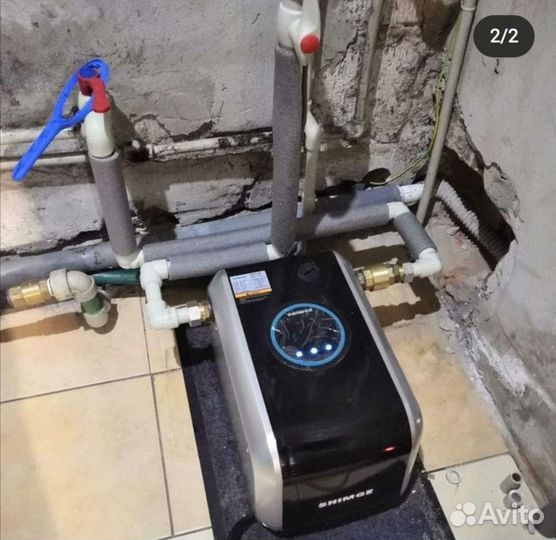 Монтаж насоса