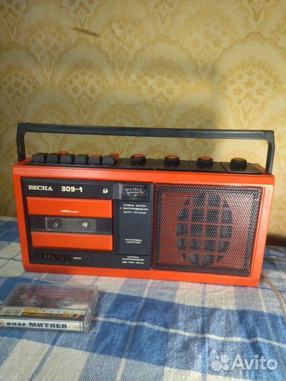 Магнитофон касетный весна 309-1