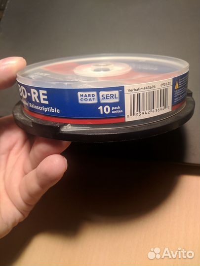 BD-RE Verbatim 10 шт 25GB