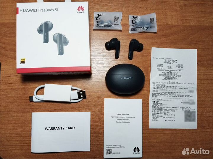 Наушники TWS Huawei Freebuds 5i (черный)