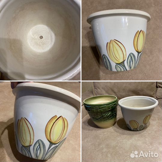 Горшок керамический для цветов