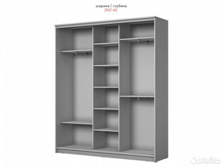 Шкаф-купе Хит 23-4-20-111