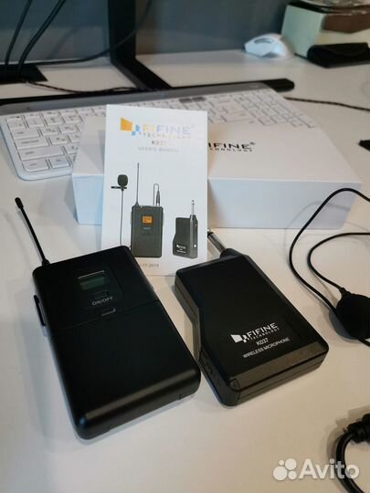 Беспроводной петличный микрофон Fifine 037
