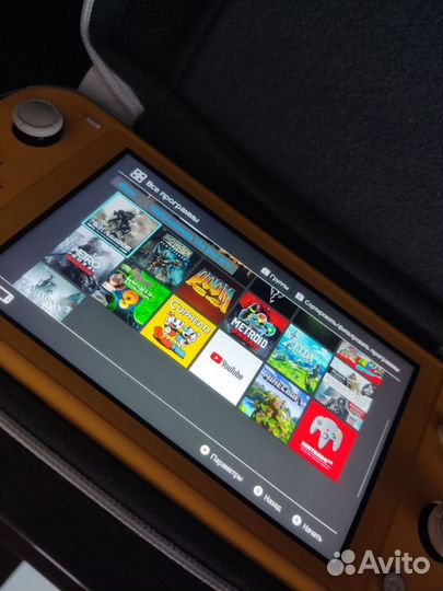 Nintendo Switch lite с играми