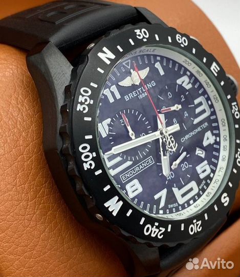 Мужские часы Breitling чёрные