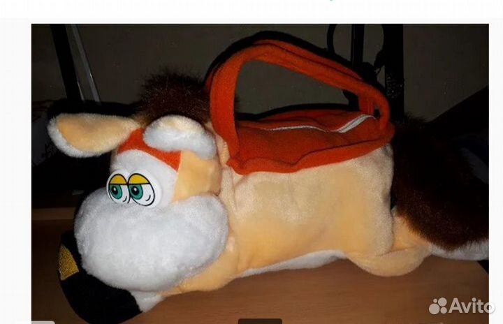 Мягкие игрушки с карманами новые