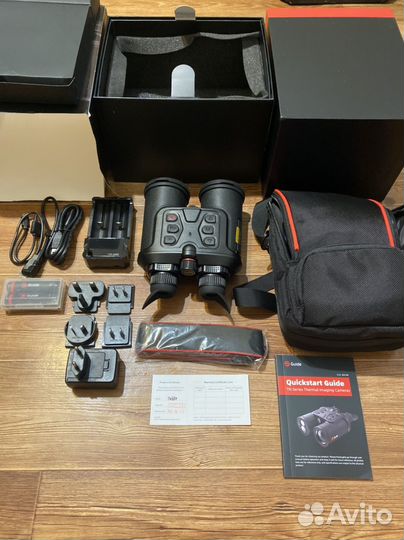 Тепловизионный бинокль guide tn 650 с дальномером