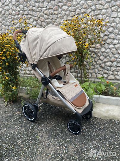 Коляска luxmom libra (беж на серебре )