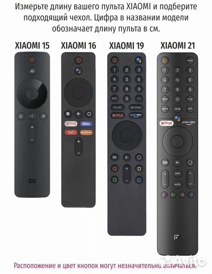 Чехол для пульта xiaomi tv