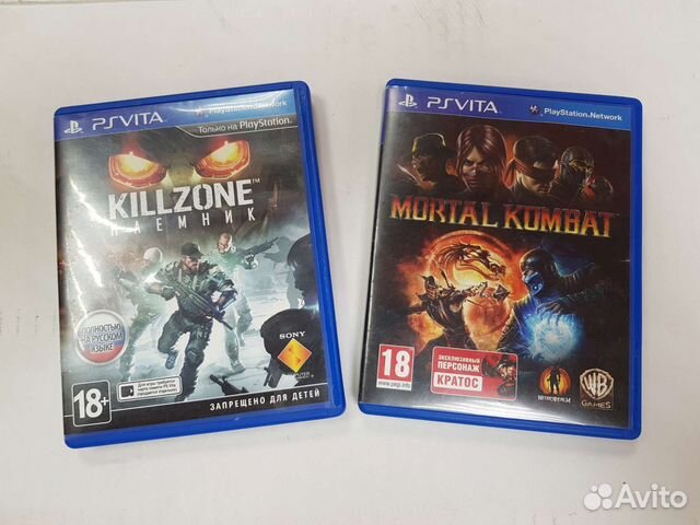 Mortal kombat + Killzone Ps Vita