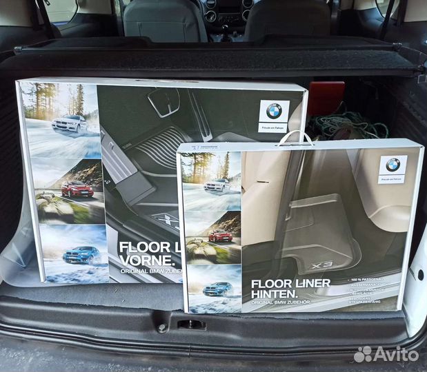 Коврики BMW X3 G01 X3M высокий борт Floor Liner