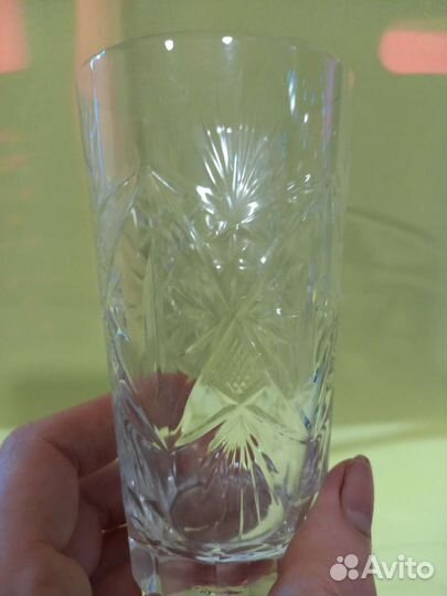 Стаканы, стопки, рюмки хрусталь СССР