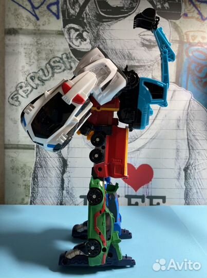 Робот-Трансформер Tobot Атлон Магма 6 Mini