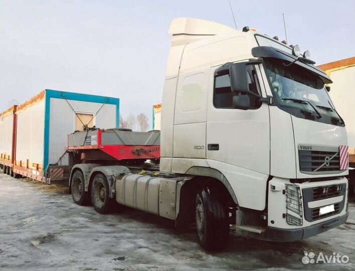 Низкорамный трал перевозка негабарита