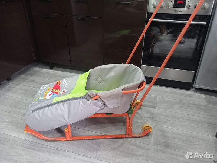 Коляска санки