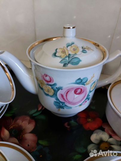 Чайный сервиз дулево СССР